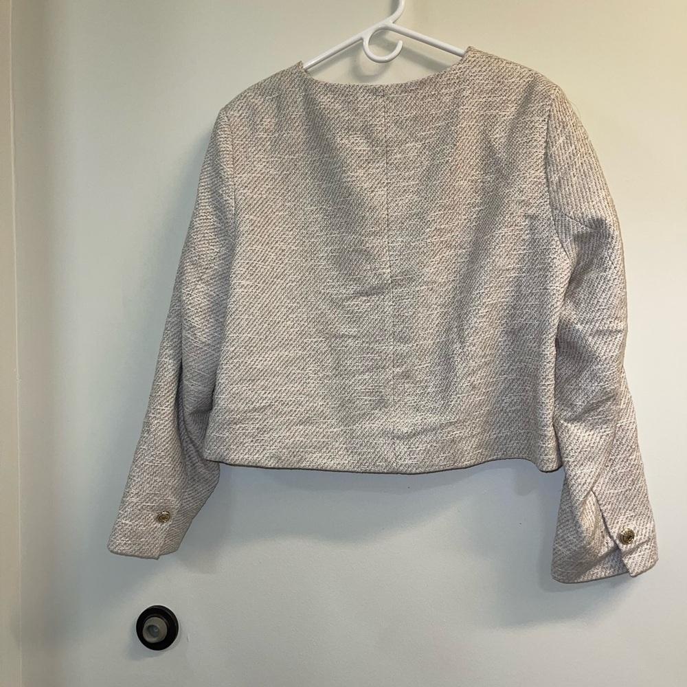 H&M TEXTURED-WEAVE JACKET - Picture 11 of 11